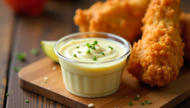 Al Baik Dubai garlic sauce container