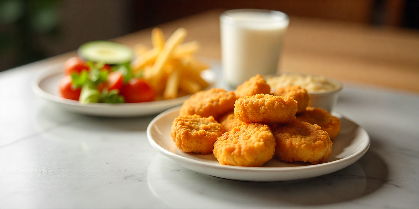 A clear side by side look at a solo 7 piece Albaik meal and a shared 10 piece combo to guide portion choices.