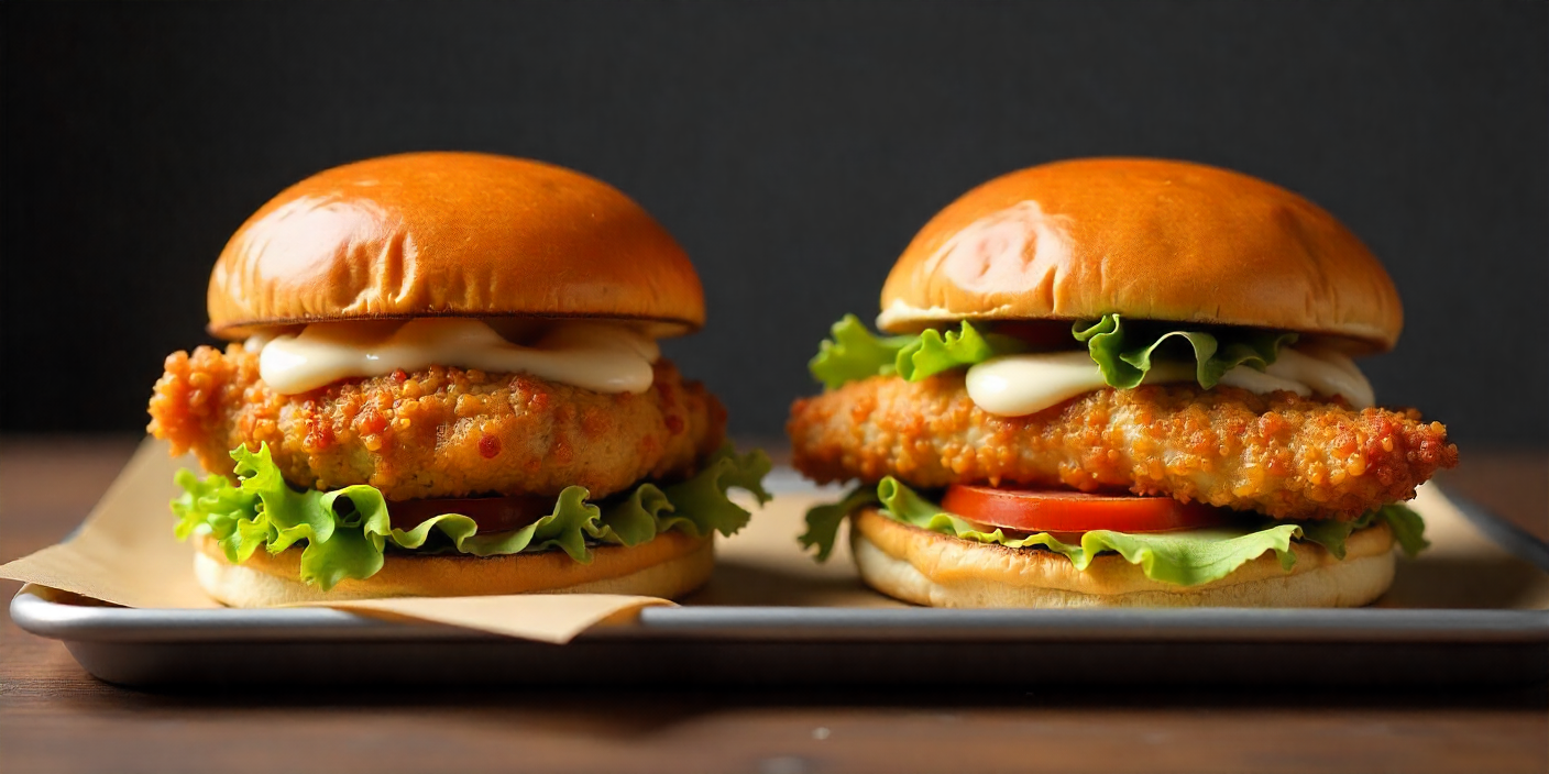 Albaik double baik burger showing improved bun and sauce balance