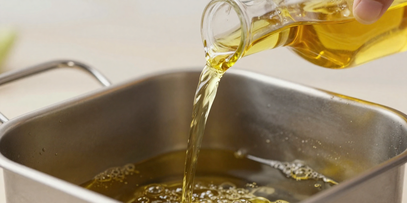 Type of cooking oil used by Albaik 100 percent pure vegetable oil halal