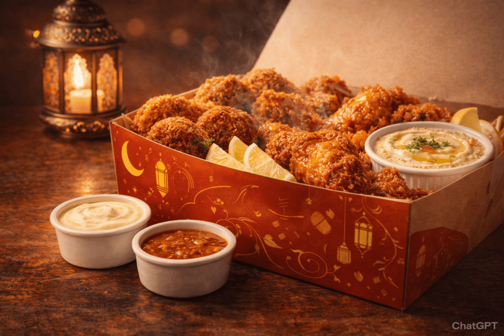 Albaik Seasonal Menu 2026 Ramadan iftar box price and portions