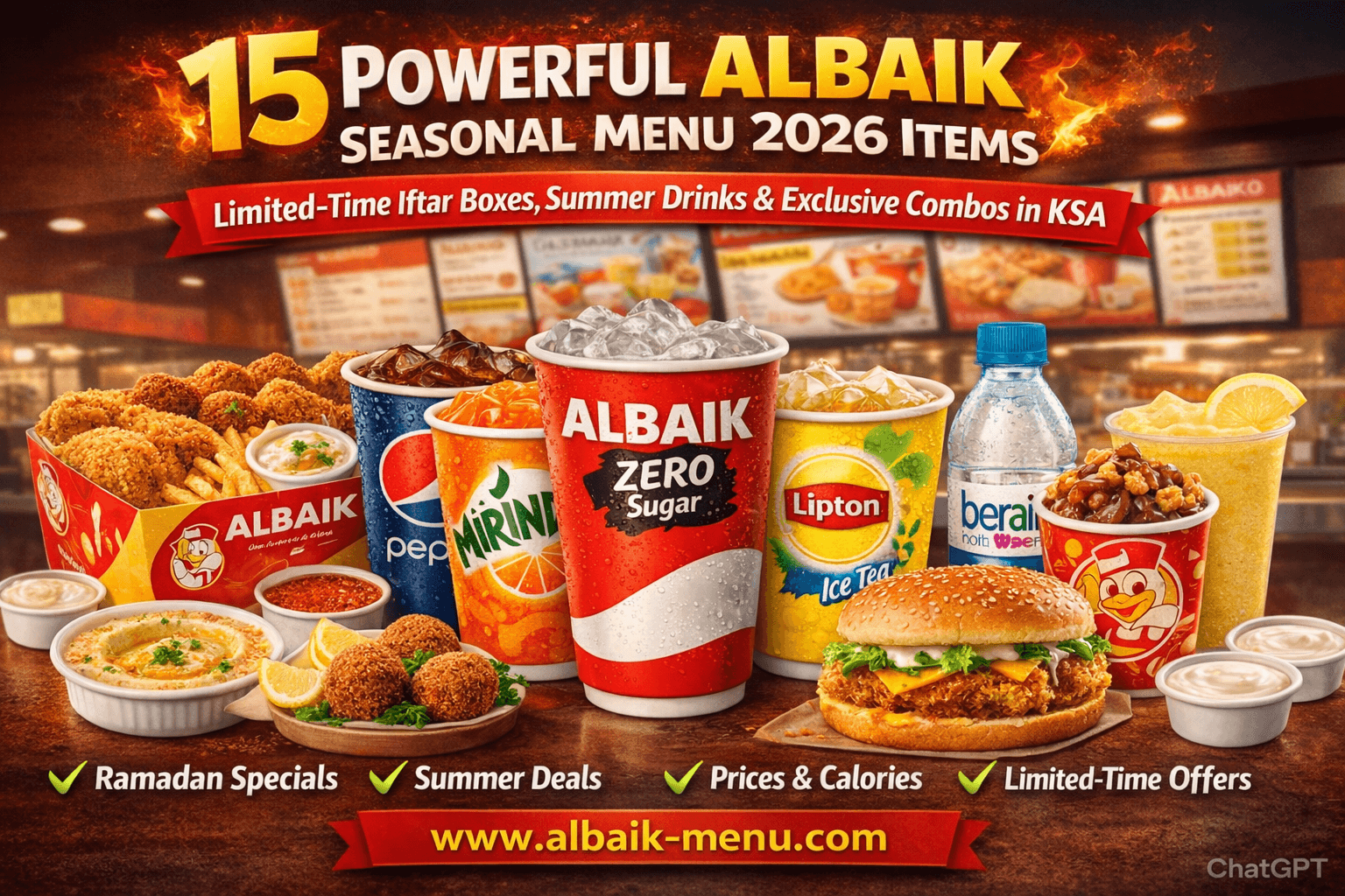 15 Powerful Albaik Seasonal Menu 2026 Items - Albaik Menu