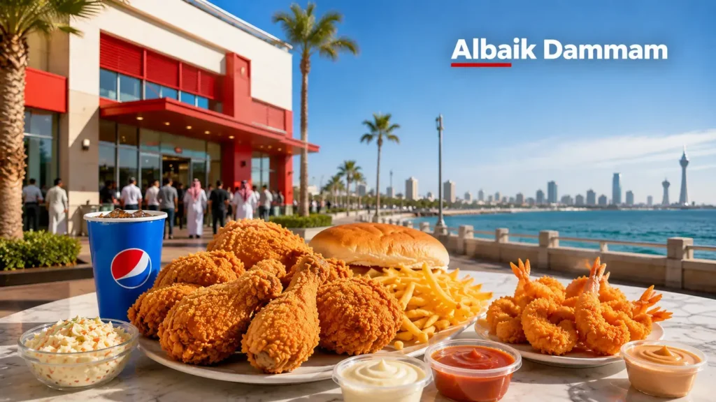 Albaik Dammam menu prices and branches in 2026