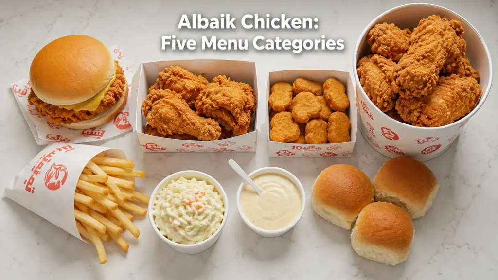 Albaik Chicken Menu 2026: Complete Category Overview