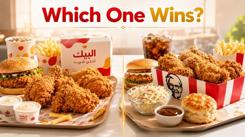 Albaik vs KFC final comparison helping customers choose the better meal