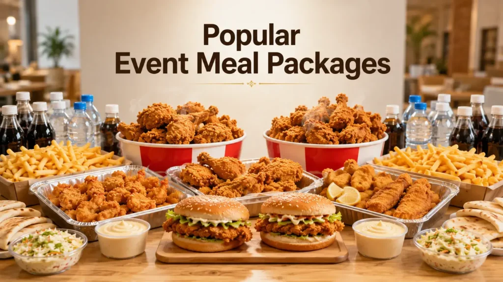Best meal packages available for Albaik Events Ordering