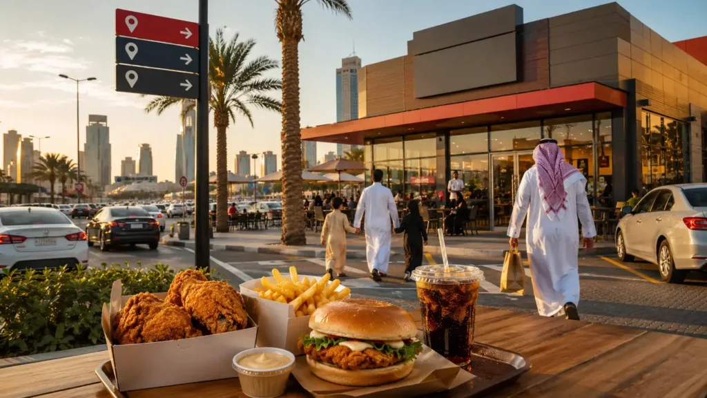 Albaik Branches in Saudi Arabia showing a major Saudi city restaurant location and nationwide branch coverage